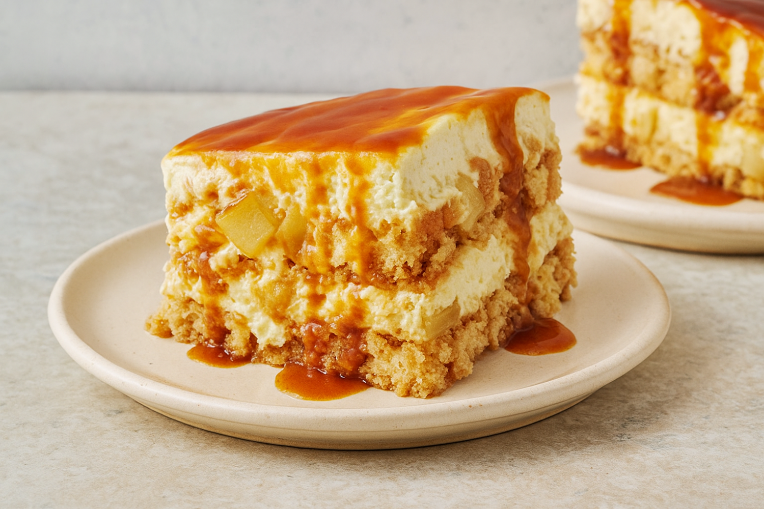 Caramel Apple Tiramisu