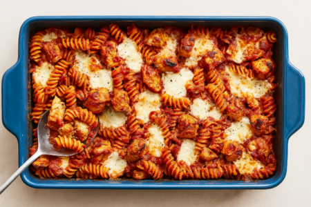 Baked Chicken Ricotta Pasta