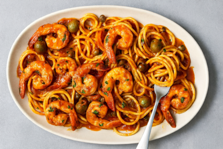 Shrimp Puttanesca